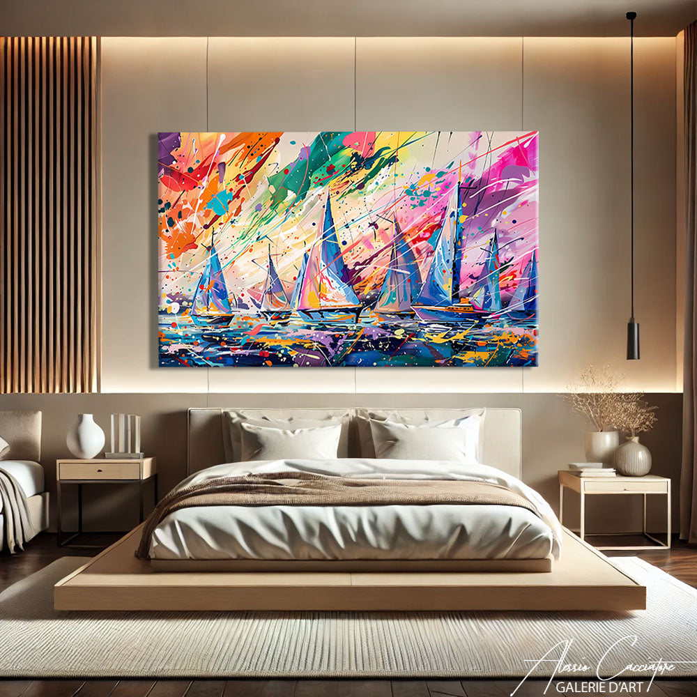 Tableau Moderne Coloré