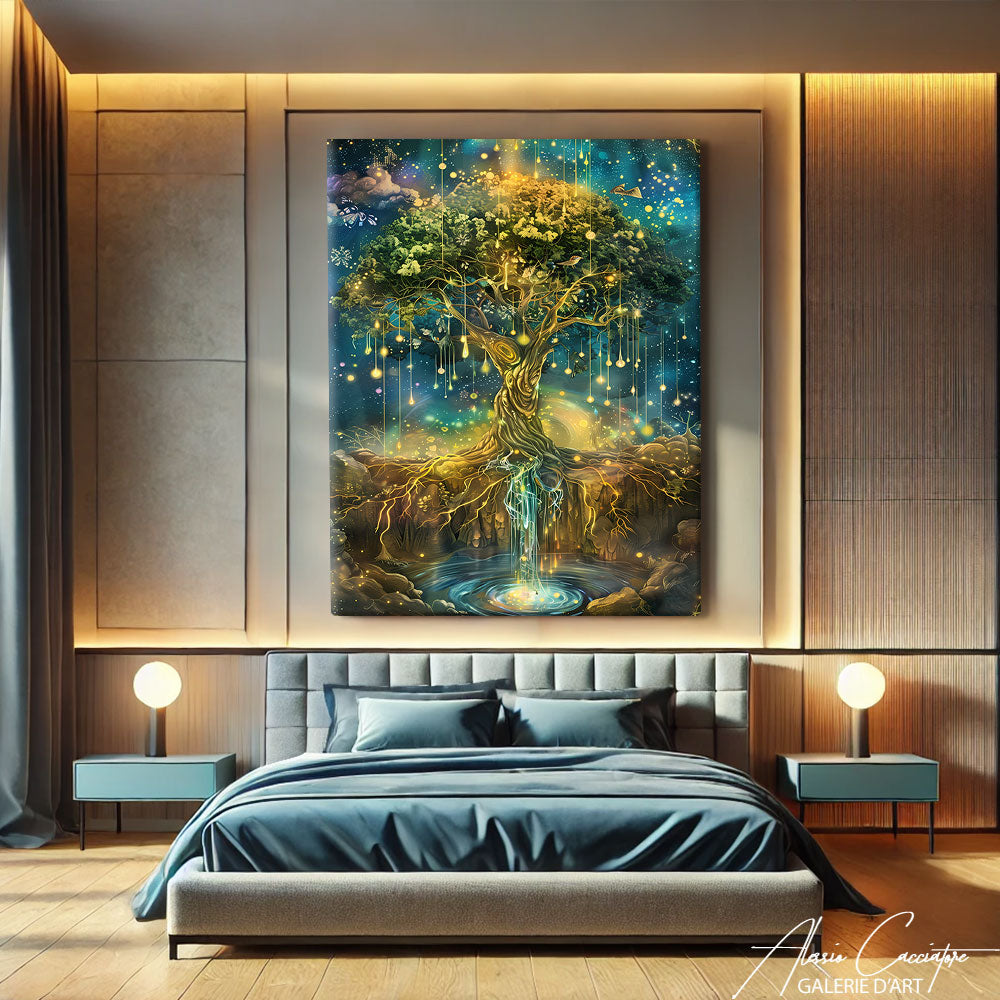 Tableau sur Toile Arbre de Vie
