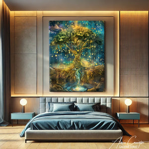 Tableau sur Toile Arbre de Vie
