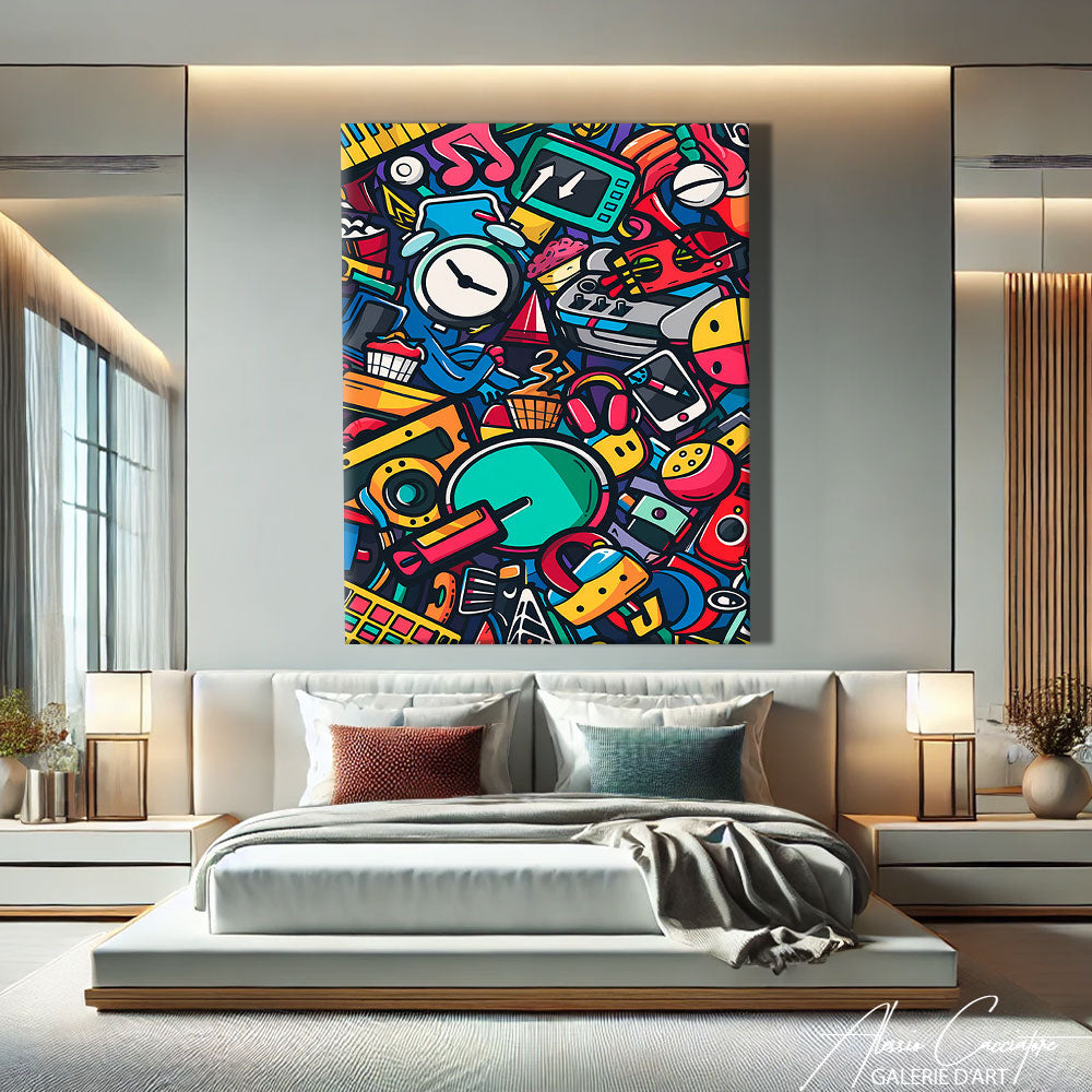 TABLEAU POP ART FUNKY