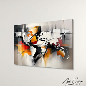 TABLEAU MAPPEMONDE Alessio Cacciatore