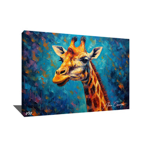 tableau girafe