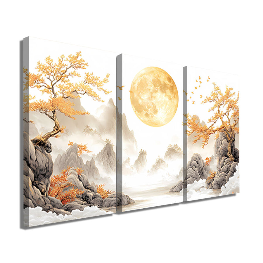 TABLEAU TRIPTYQUE BLANC Alessio Cacciatore