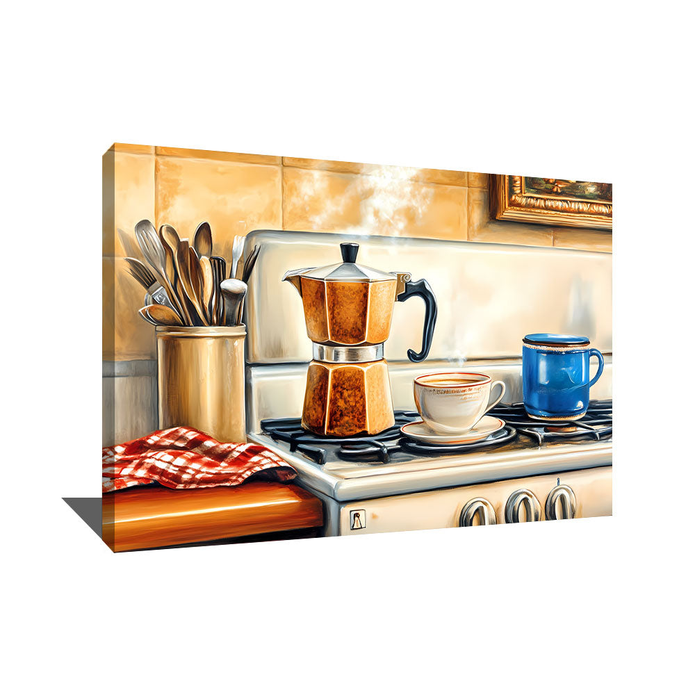 Tableau De Cafetière