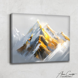 Tableau Neige Montagne