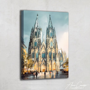 Tableau Cathédrale Cologne