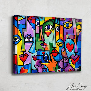Tableau Coloré Contemporain