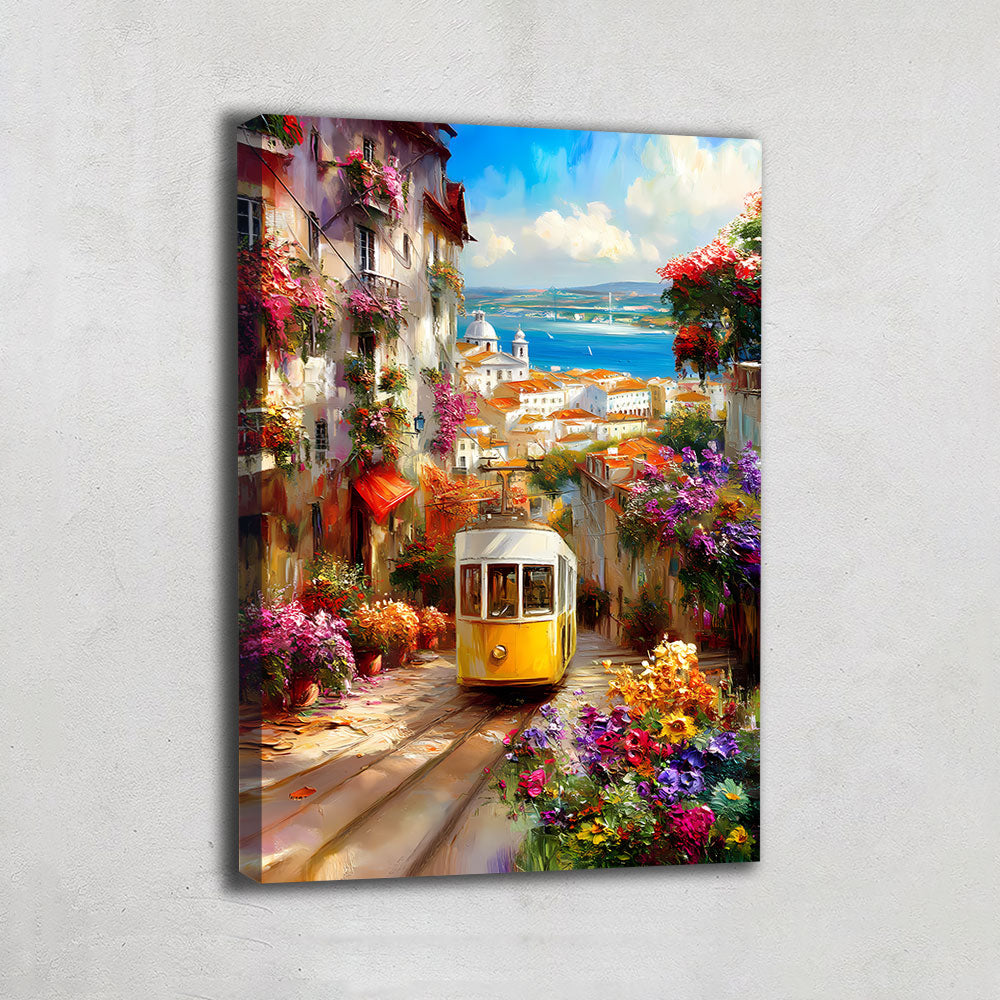 TABLEAU LISBONNE FLORAL