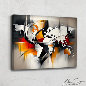 Tableau Mappemonde XXL