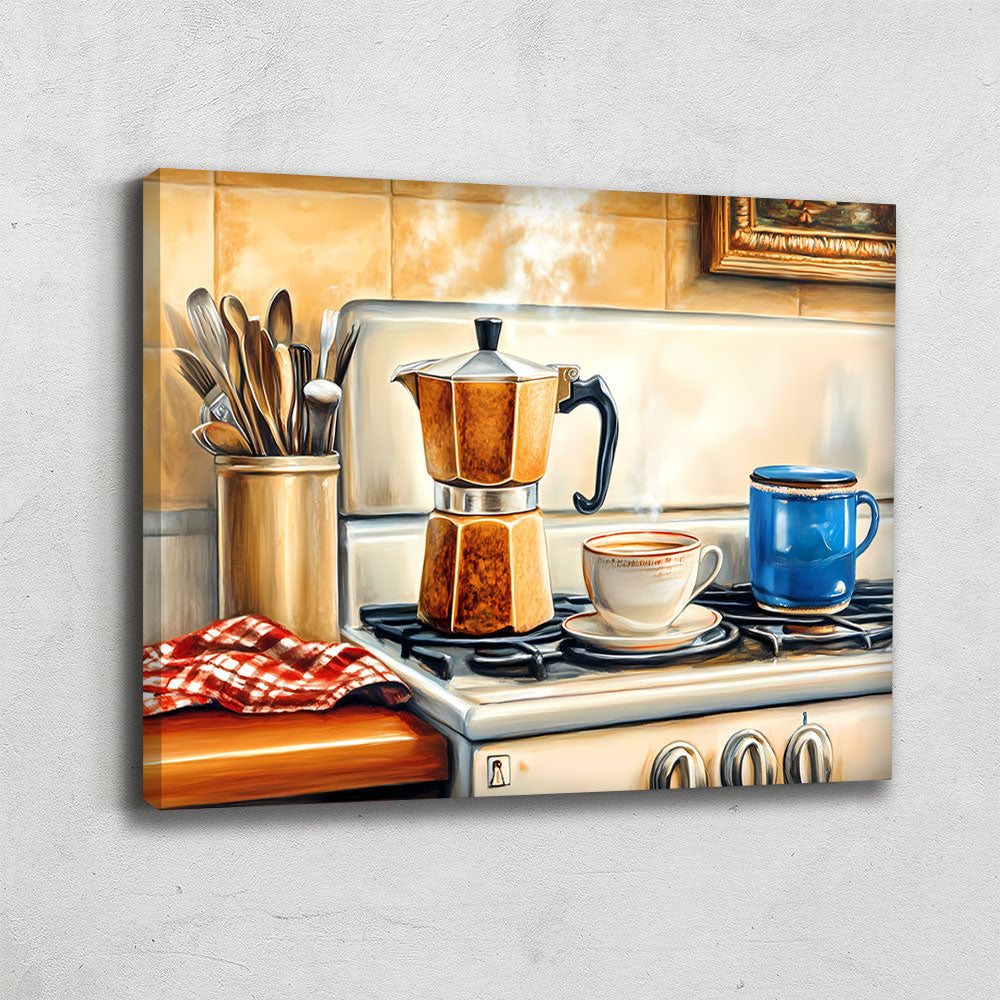 Tableau De Cafetière