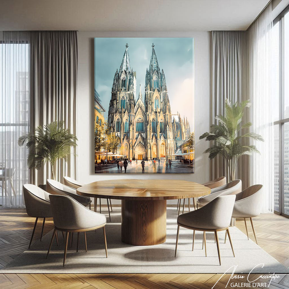 Tableau Cathédrale Cologne