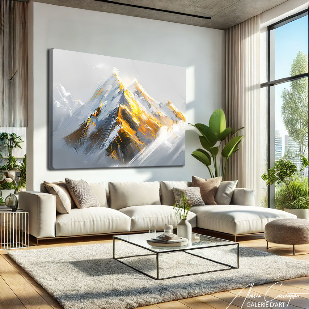 Tableau Pyrénées Montagne
