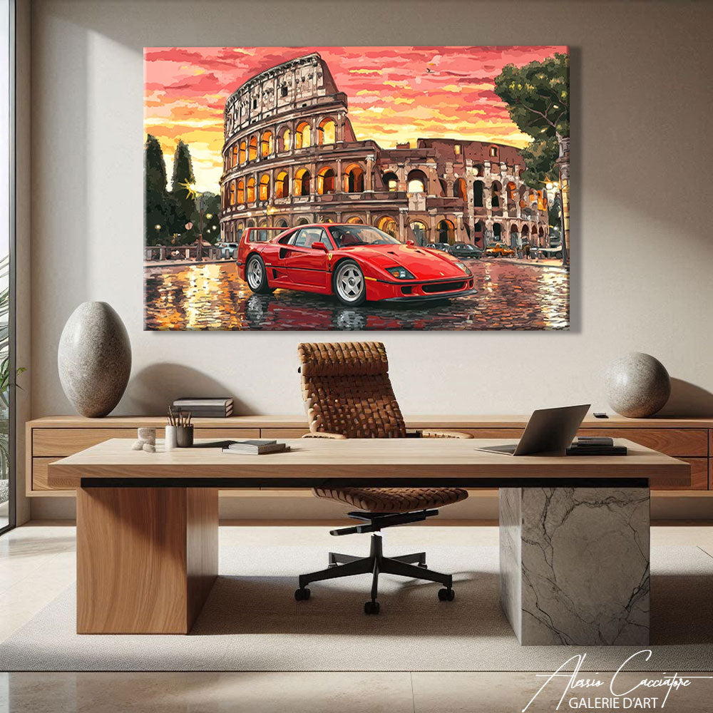TABLEAU FERRARI F40