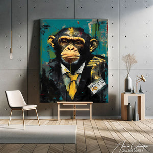 tableau singe art