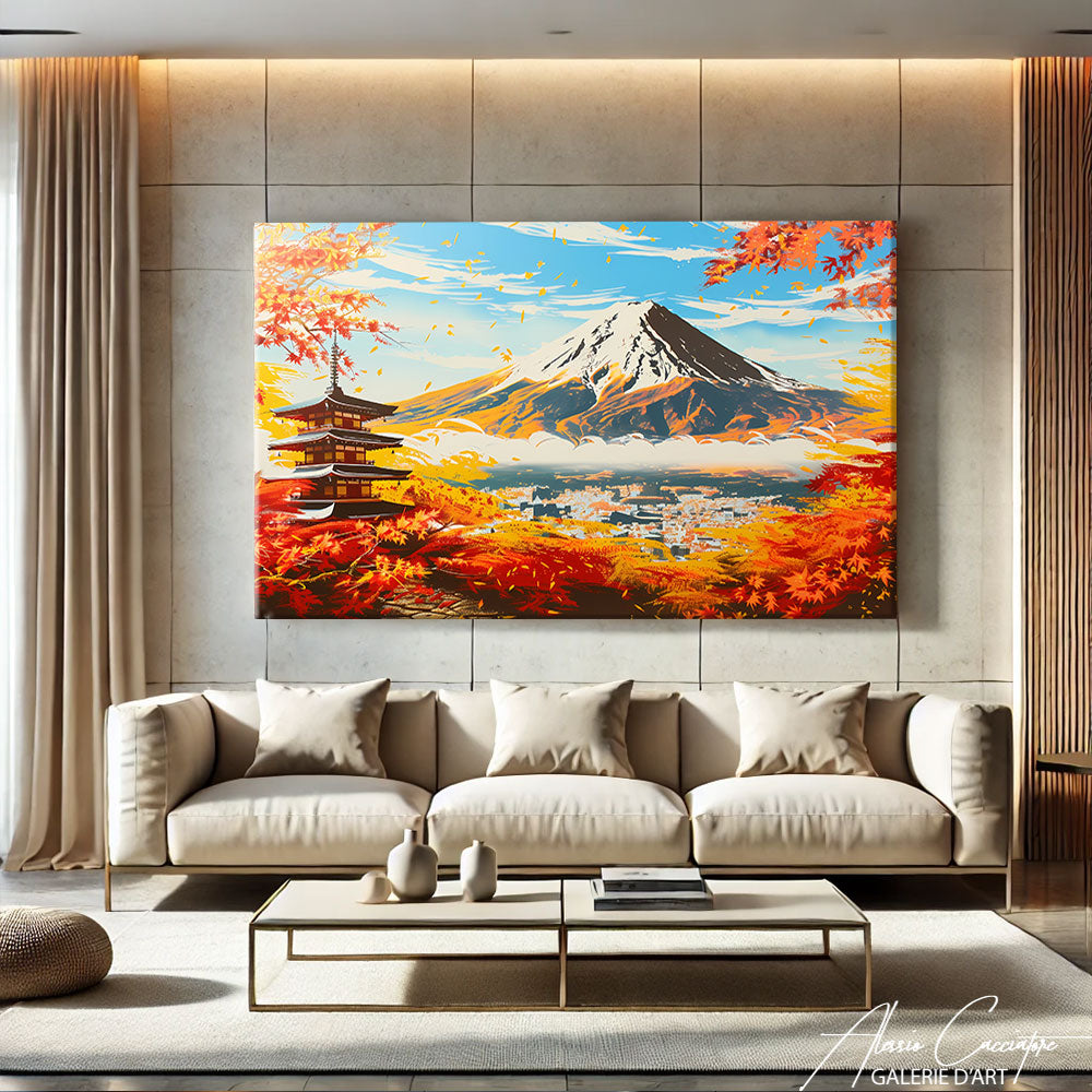 Tableau Neige Montagne
