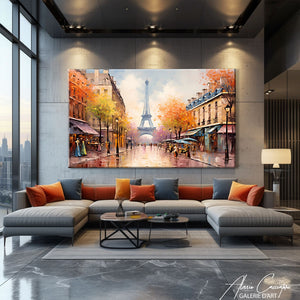tableau paris vintage