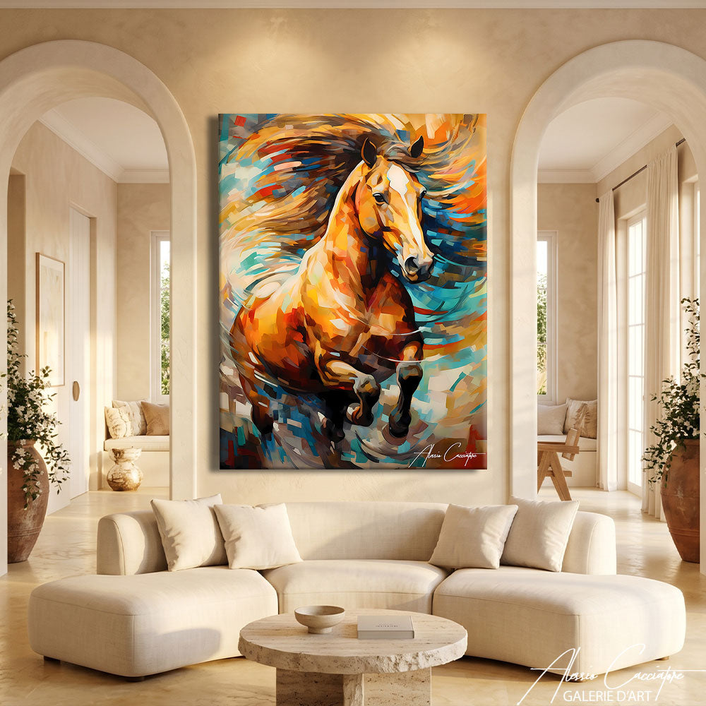 TABLEAU CHEVAL DECORATION