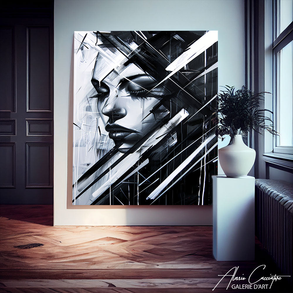 Peinture de Portrait de Femme