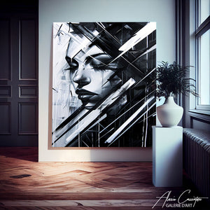 Peinture de Portrait de Femme