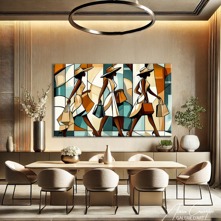 Cadre Mural Design – mise en situation