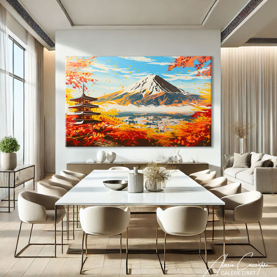 Tableau Style Montagne
 – mise en situation
