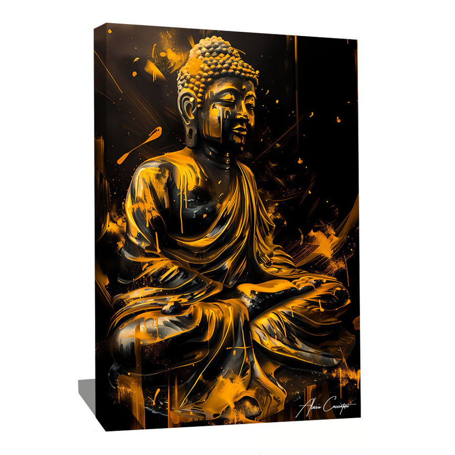tableau bouddha