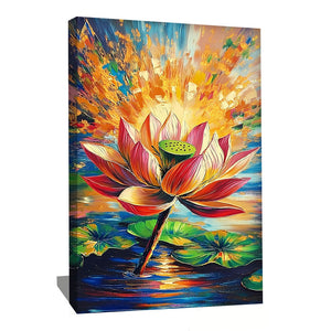 Tableau Fleur de Lotus