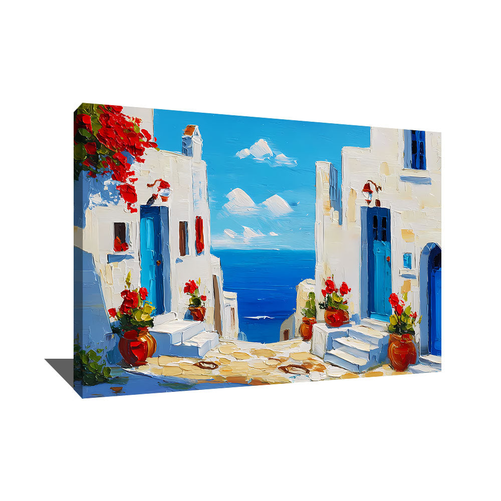 Tableau Paysage Grèce