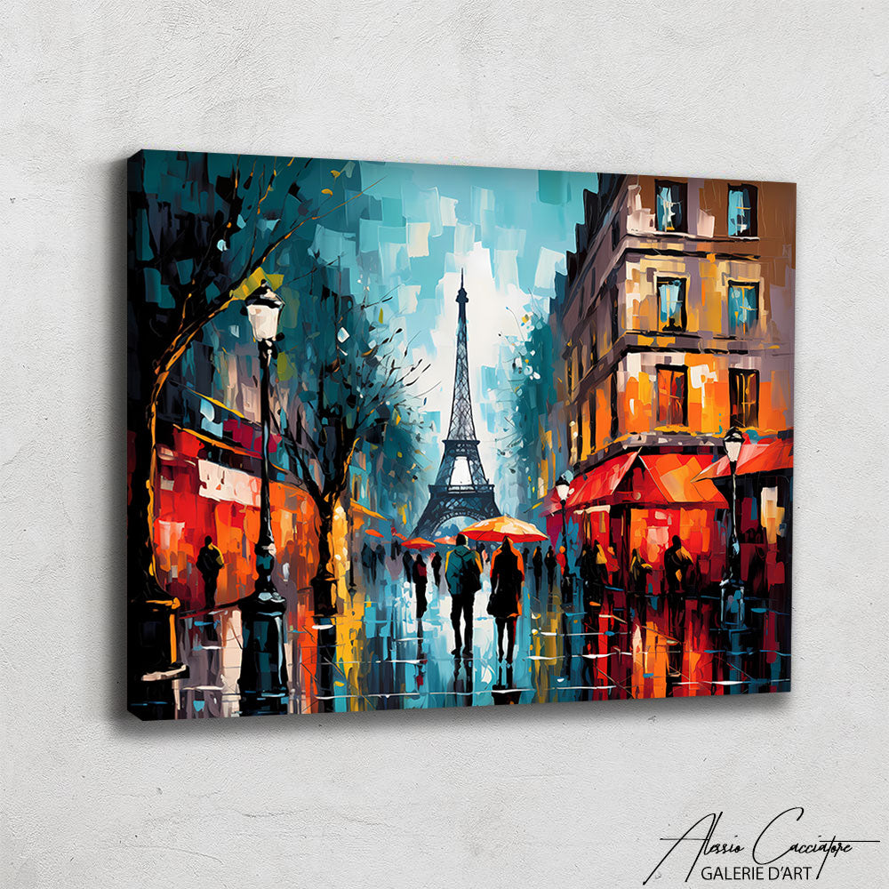 Tableau Tour Eiffel Peintre