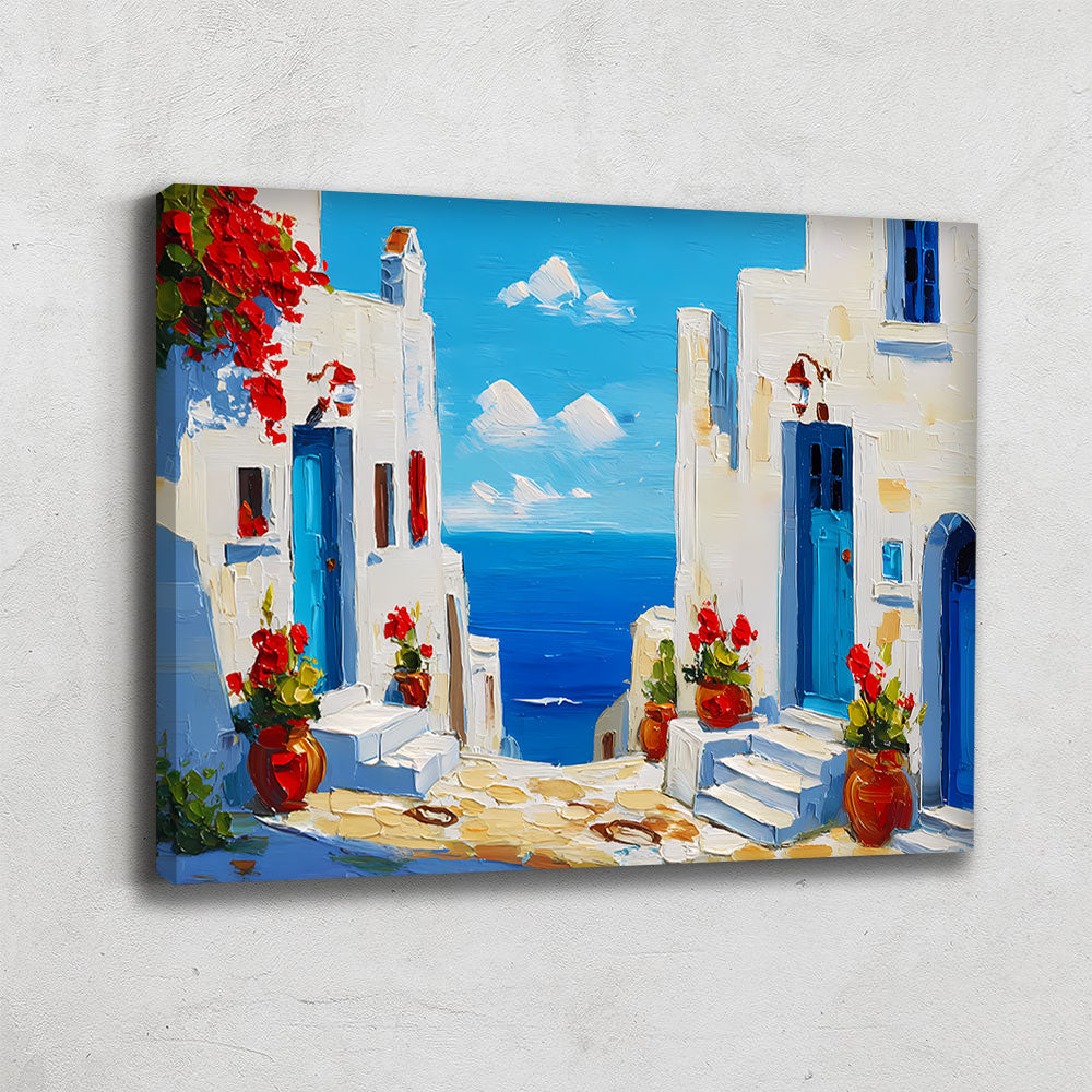 Tableau Paysage Grèce