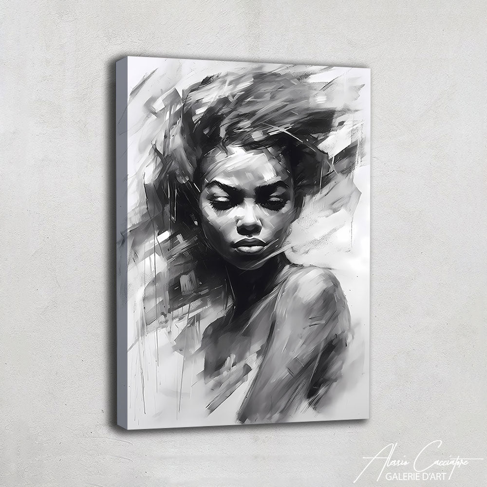 Tableau Portrait Africain