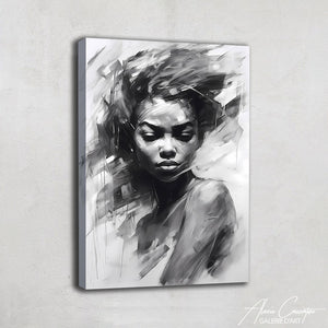 Tableau Portrait Africain