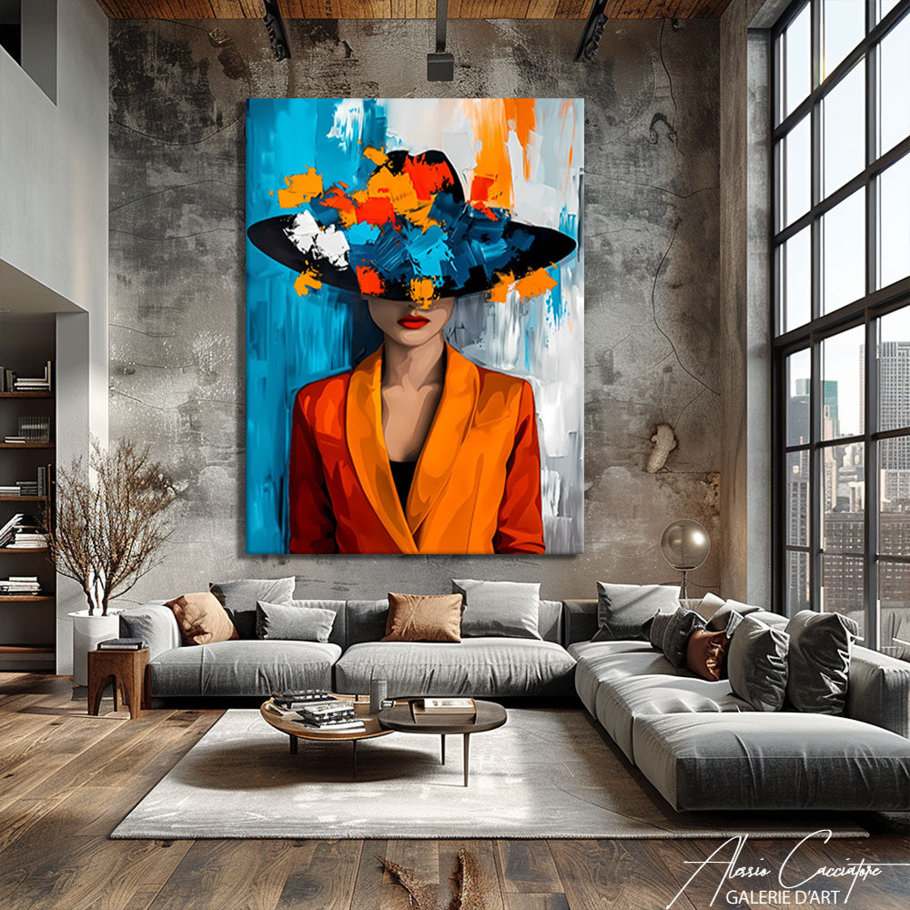 Peinture de Portrait de Femme