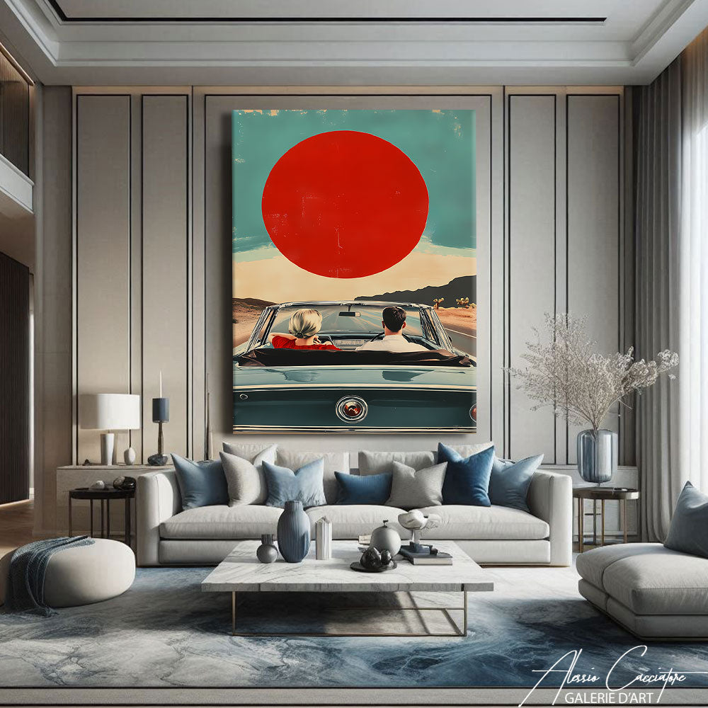 tableau rétro