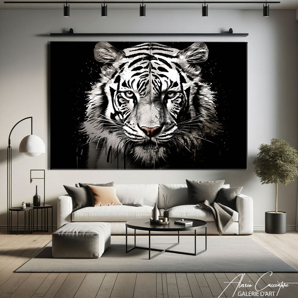 Tableau Tête Tigre