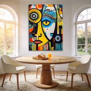 tableau visage
