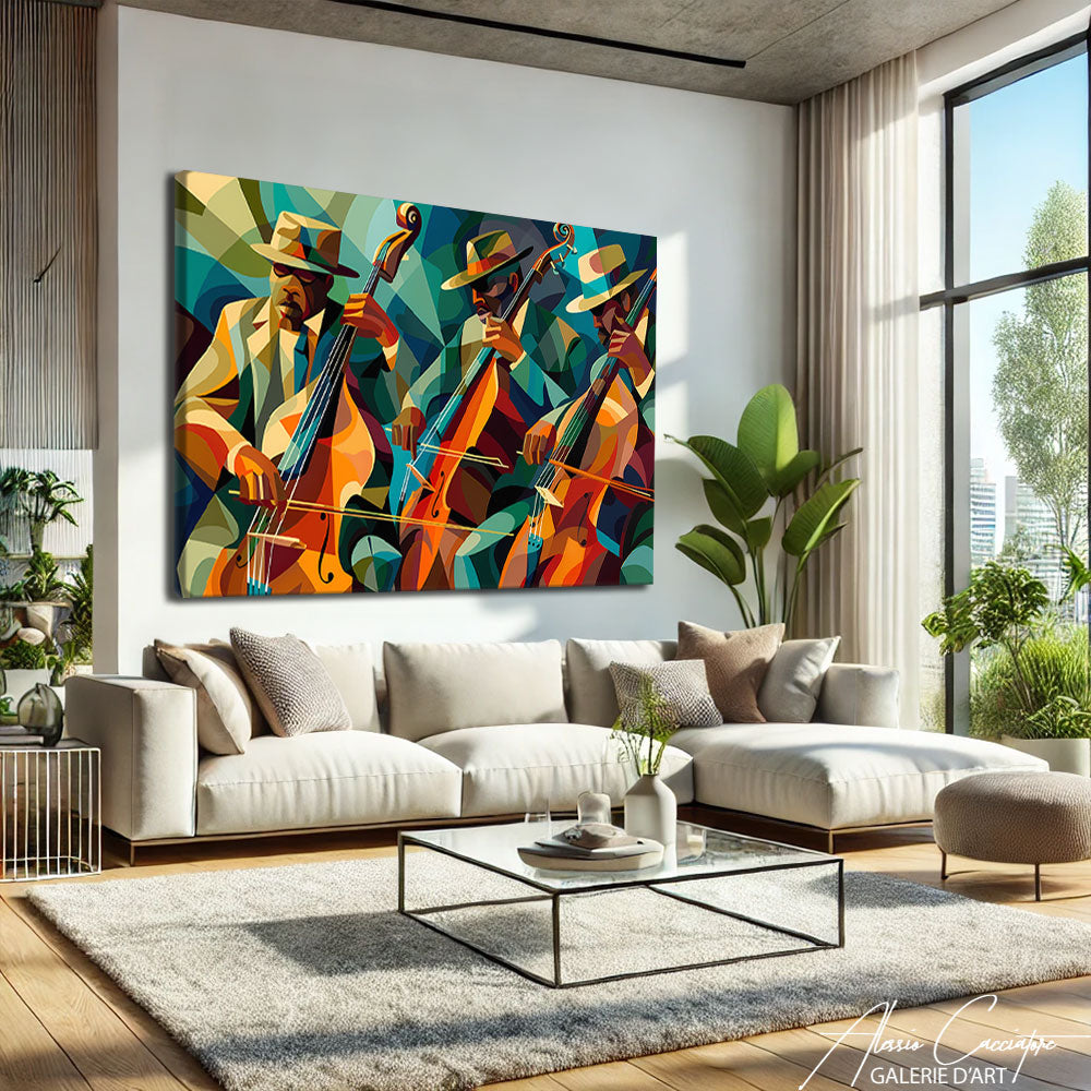 Tableau Cubique Moderne
