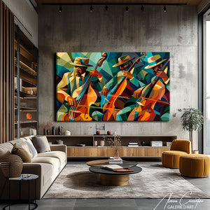 Tableau Cubique Abstrait
