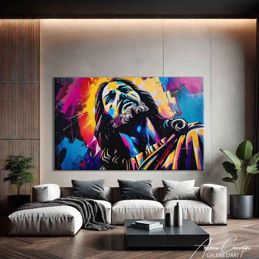 Jesus Christ Peinture – mise en situation