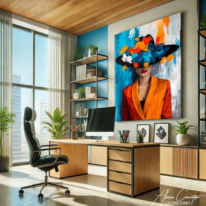 Portrait de Femme Tableau