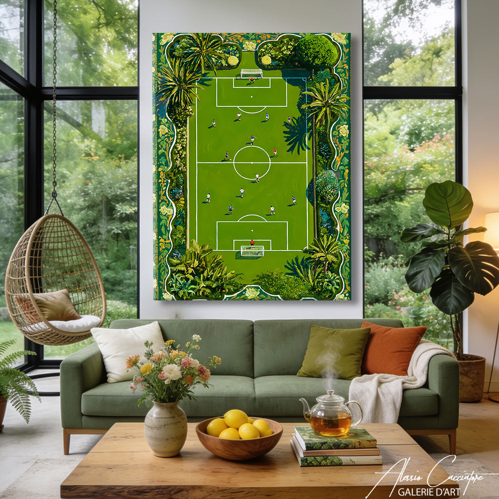 Peinture Foot Tableau
