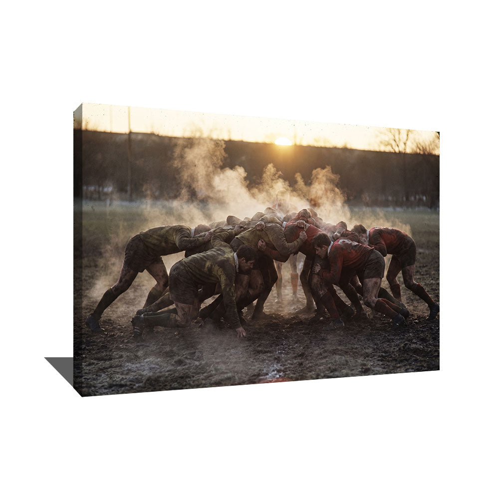 Tableau Rugby Vintage