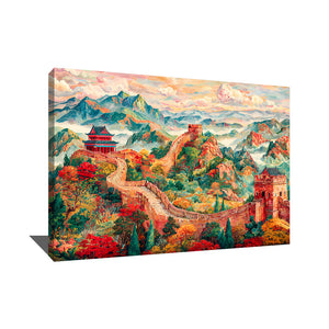 TABLEAU MURAILLE DE CHINE