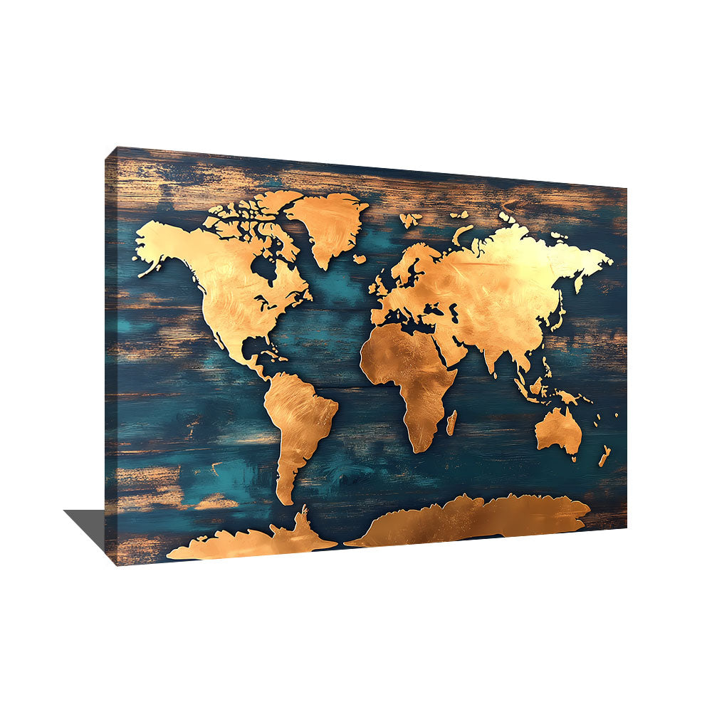 Tableau Carte Du Monde