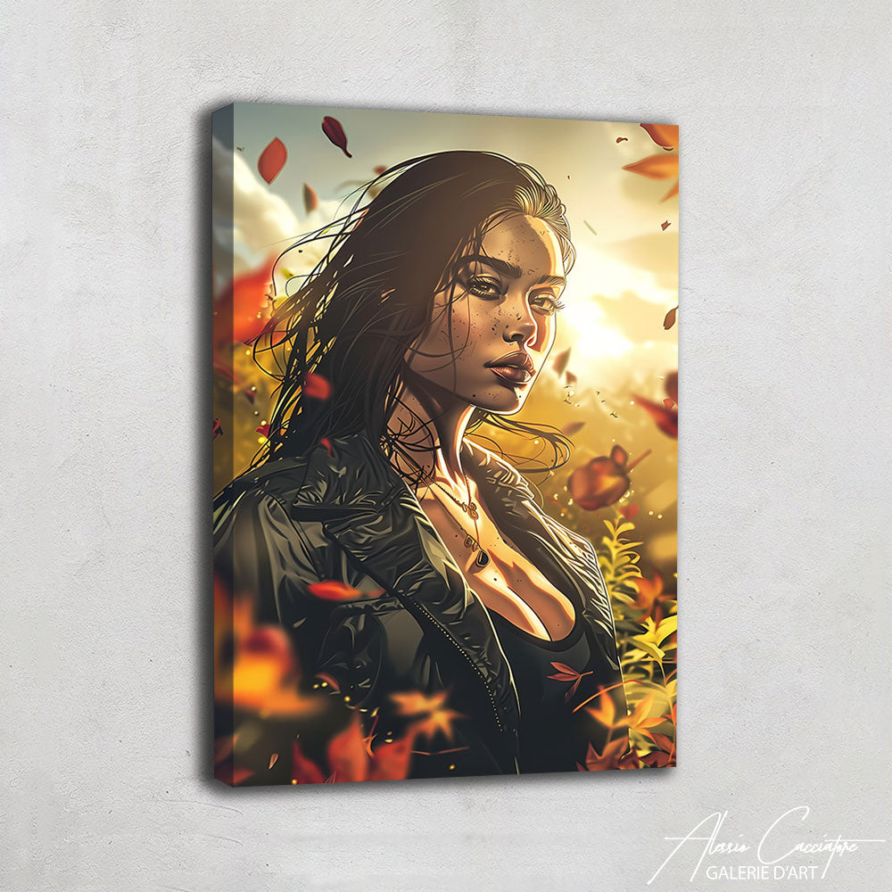 Peinture de Portrait de Femme