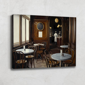 Tableau Café Parisien