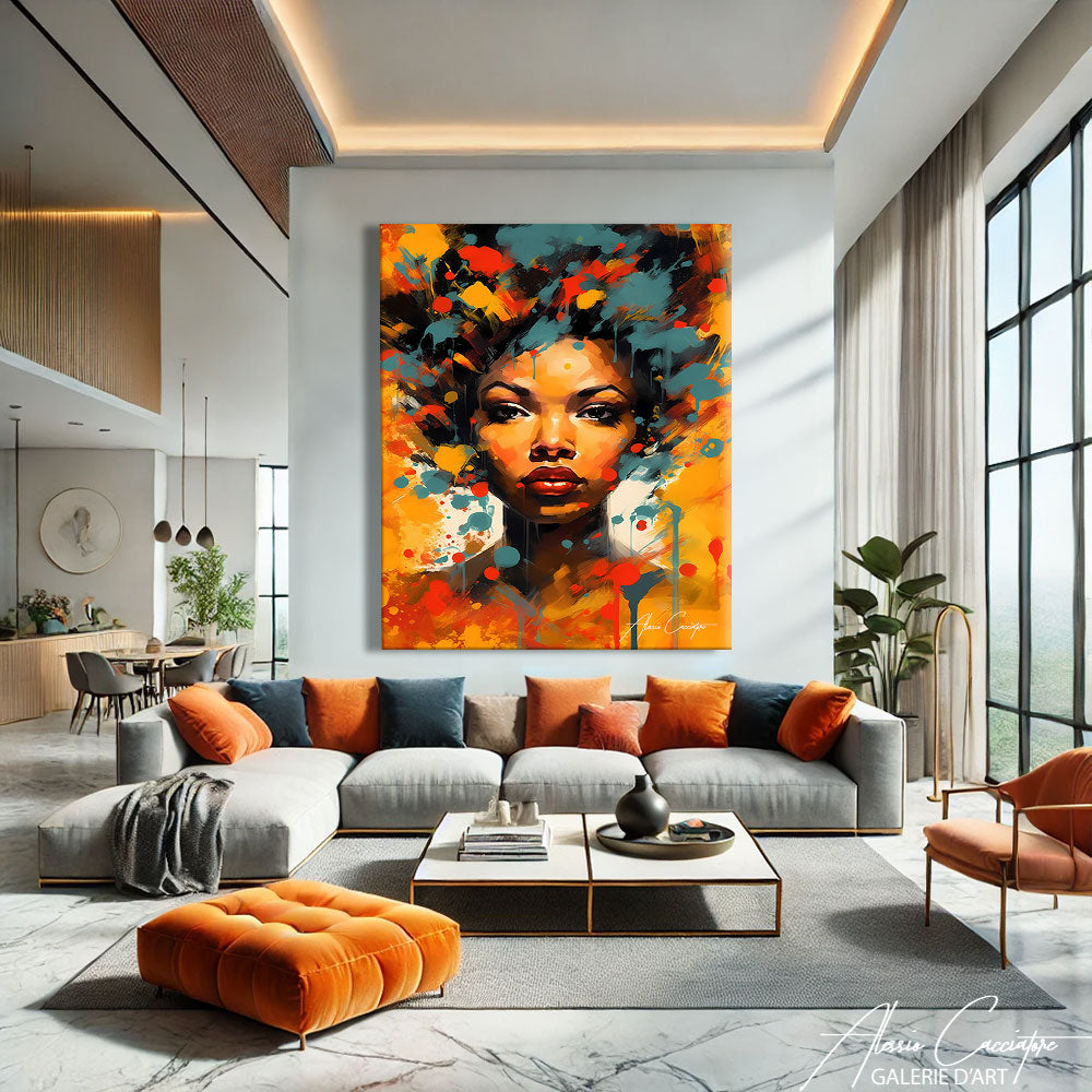 Tableau Femme Africaine