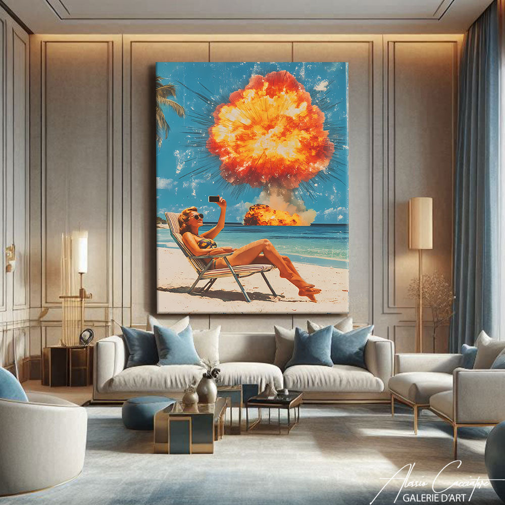 tableau plage