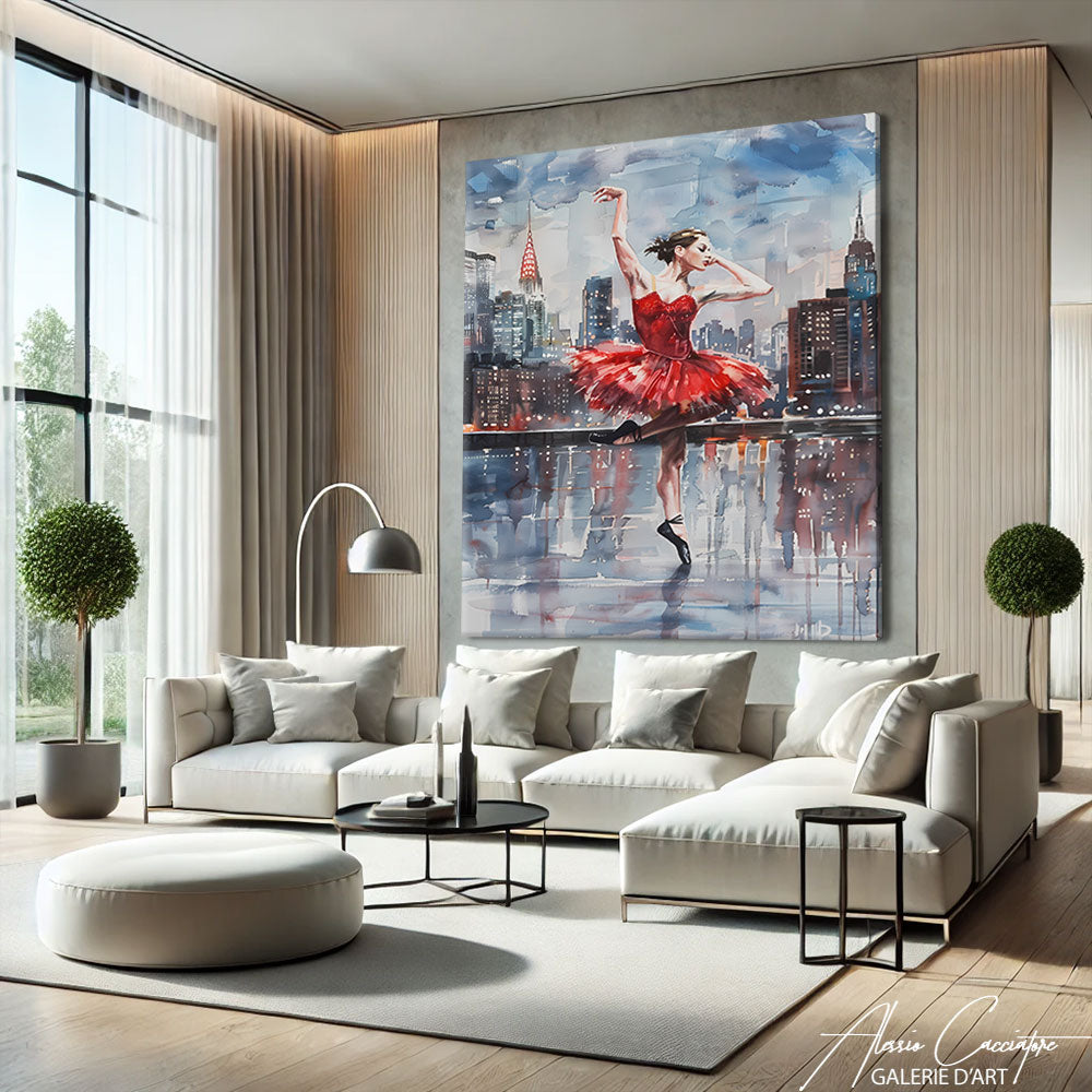 Tableau Salon Abstrait
