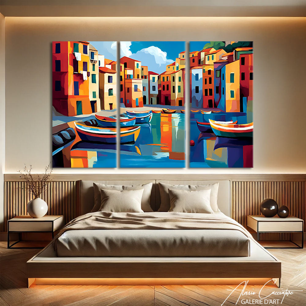 Tableau Triptyque Moderne